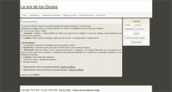 Desktop Screenshot of laeradelosdioses.com