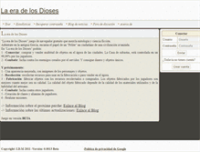 Tablet Screenshot of laeradelosdioses.com